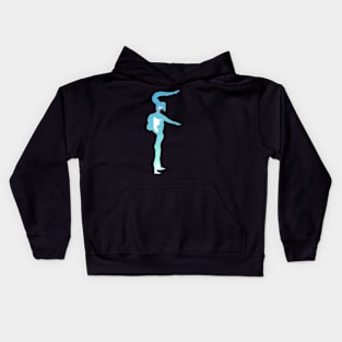 Women’s trio doing lollipop with arch Kids Hoodie